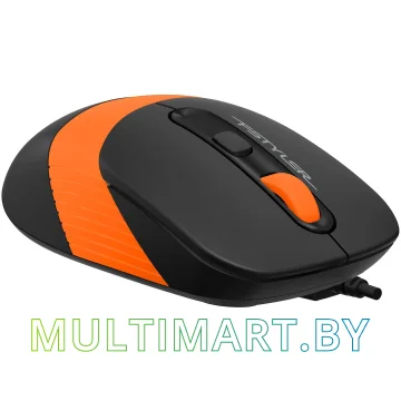 Мышь A4Tech Fstyler FM10S (оранжевый/черный) картинка 2